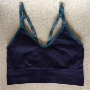 Knixwear Longevity Bra in Navy size small